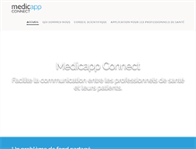 Tablet Screenshot of medicappconnect.com